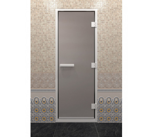 Дверь для хамама Maestro Woods сатин 1900х700 мм