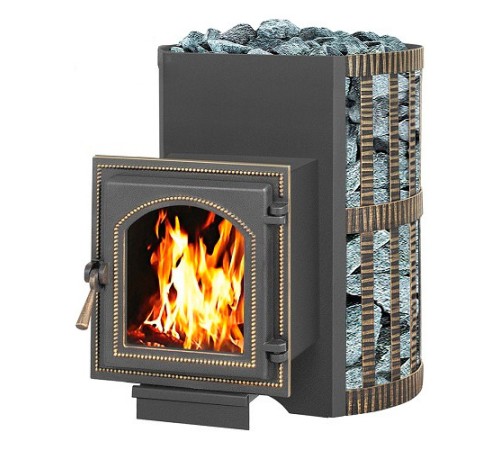 Дровяная печь ВЕЗУВИЙ СКИФ Ковка 22 (220)