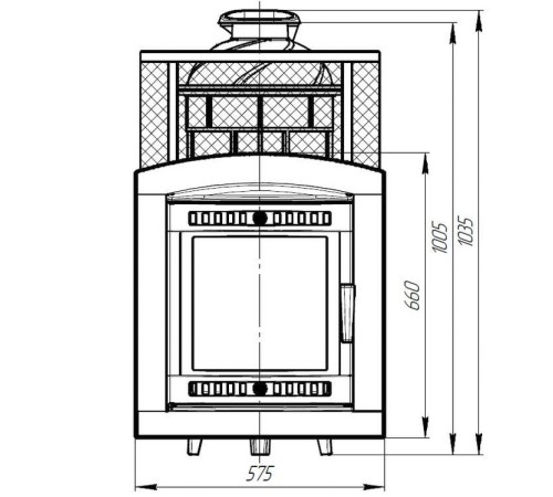 Печь банная Атмосфера XL (Про) сетка нержавейка