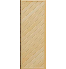 Дверь из липы глухая 1700х700 мм