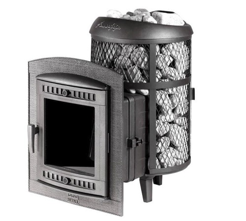 Печь банная Атмосфера L с комбинированной облицовкой