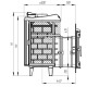 Печь банная Атмосфера L с комбинированной облицовкой