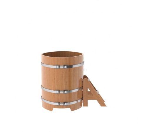 Купель овальная, дуб 0.92x1.66