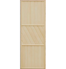 Дверь из липы глухая 1900х700 мм
