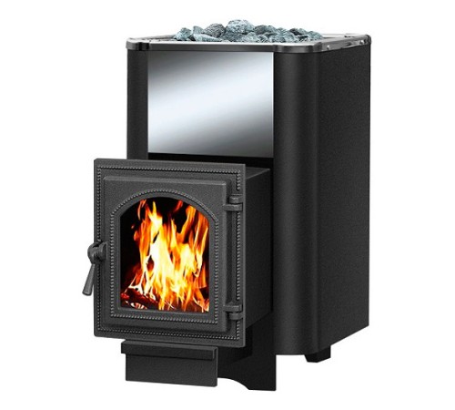 Дровяная печь ВЕЗУВИЙ СЕНСАЦИЯ 16 АНТРАЦИТ (270)
