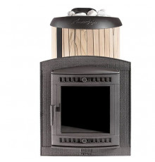 Печь банная Атмосфера L ламели "Окаменевшее дерево" наборные