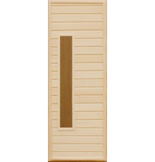 Дверь из липы со стеклом 1 1900х700 мм