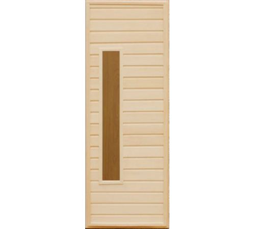 Дверь из липы со стеклом 1 1900х700 мм