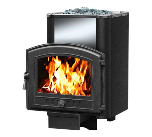 Дровяная печь ВЕЗУВИЙ СЕНСАЦИЯ 16 АНТРАЦИТ (224)