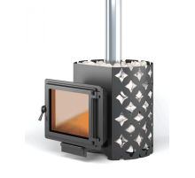 Печь для бани ЭТНА 18 (Панорама)