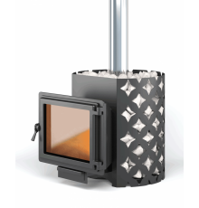 Печь для бани ЭТНА 18 (Панорама)