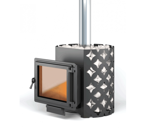 Печь для бани ЭТНА 18 (Панорама)