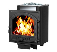 Дровяная печь ВЕЗУВИЙ СЕНСАЦИЯ 16 АНТРАЦИТ (205)