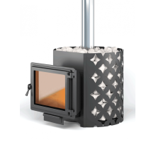 Печь для бани ЭТНА 24 (Панорама)