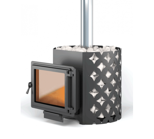 Печь для бани ЭТНА 24 (Панорама)