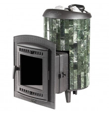 Печь банная Атмосфера L ламели "Змеевик" наборный