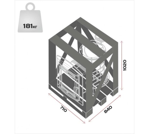 Печь банная Атмосфера XL ламели "Змеевик"