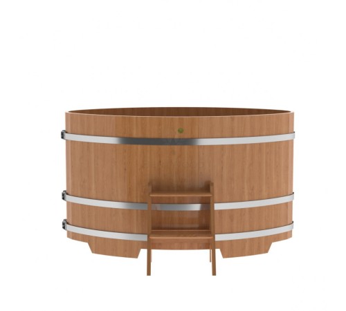 Купель овальная, дуб 1.08x1.75