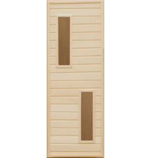 Дверь из липы со стеклом 4 1900х700 мм