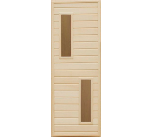 Дверь из липы со стеклом 4 1900х700 мм