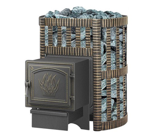 Дровяная печь ВЕЗУВИЙ ЛЕГЕНДА КОВКА 12 (261)