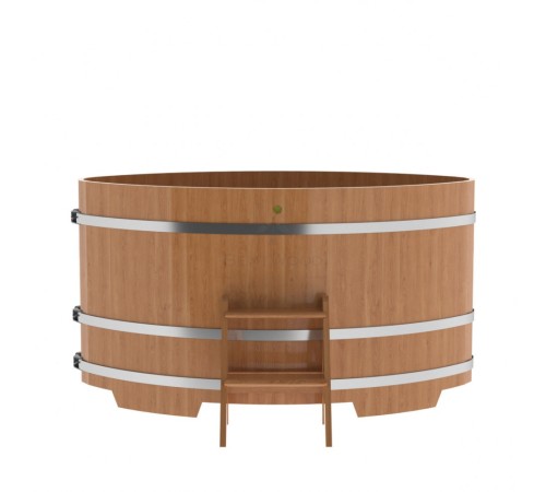 Купель овальная, дуб 1.15x1.83