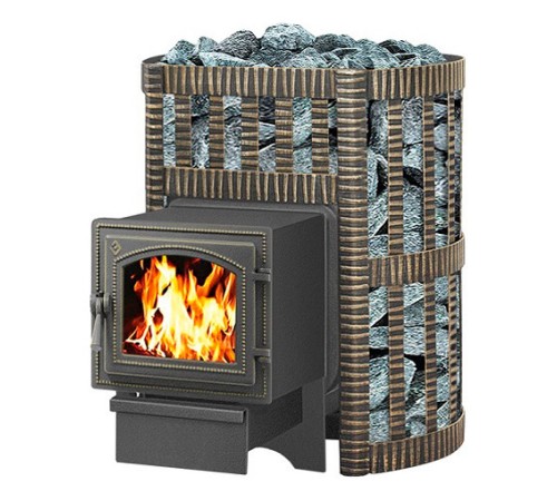 Дровяная печь ВЕЗУВИЙ ЛЕГЕНДА КОВКА 12 (260)