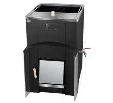 Печь для бани Вулкан Эльбрус 20 с баком Стандарт