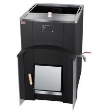 Печь для бани Вулкан Эльбрус 20 с баком Стандарт