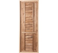 Дверь глухая состаренная 1900х700 мм