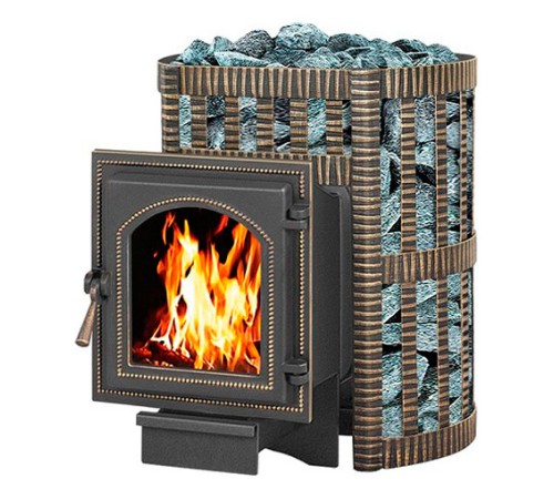 Дровяная печь ВЕЗУВИЙ ЛЕГЕНДА КОВКА 12 (220)