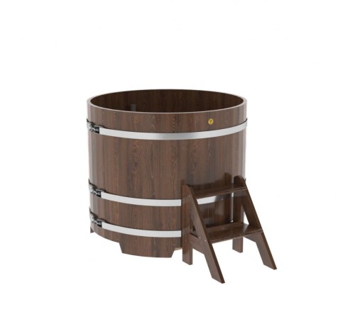 Купель круглая, дуб, диаметр 1.17