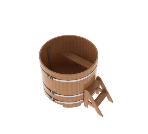 Купель круглая, дуб, диаметр 1.17