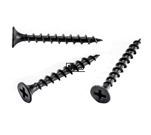 Саморез черный 51 мм