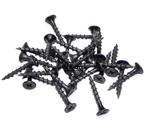 Саморез черный 51 мм