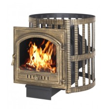 Дровяная печь ВЕЗУВИЙ ЛЕГЕНДА КОВКА 28 (205)