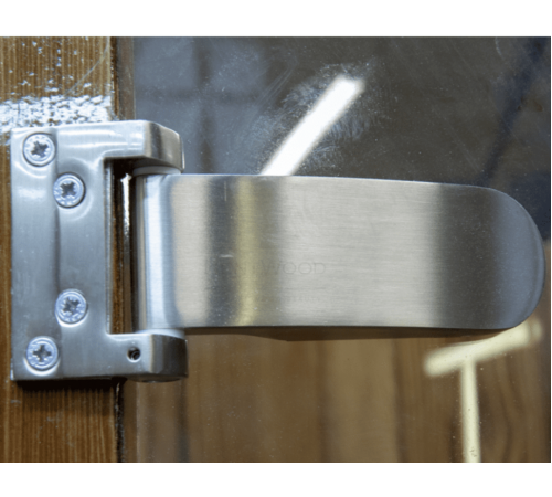 Душевая кабина Bentwood сращенные ламели натуральной лиственницы со стеклянными дверцами