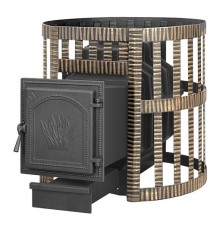 Дровяная печь ВЕЗУВИЙ ЛЕГЕНДА КОВКА 28 (271)