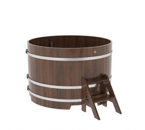 Купель круглая, дуб, диаметр 1.50