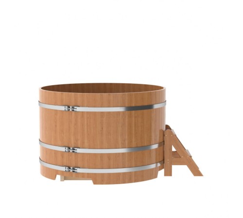 Купель круглая, дуб, диаметр 1.50