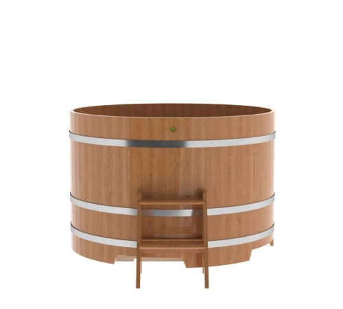 Купель круглая, дуб, диаметр 1.50