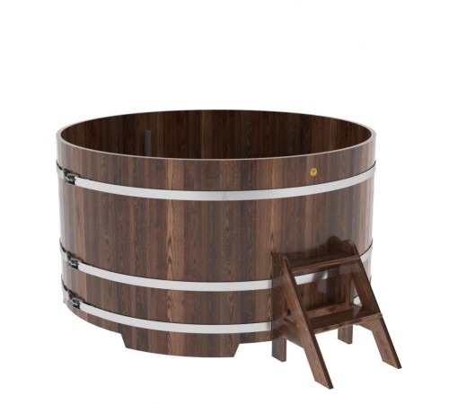 Купель круглая, лиственница, диаметр 1.80