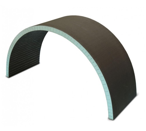 Панель Ruspanel RPG REAL 50, 2500х600х50 мм. двухсторонняя, поперечный пропил