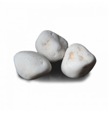 Камни для печей Белый кварц отборный 10 кг