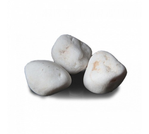 Камни для печей Белый кварц отборный 10 кг