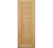 Дверь резная "Дед" 1900х700 мм