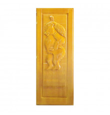 Дверь резная "Медведь" 1900х700 мм