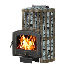 Дровяная печь ВЕЗУВИЙ УРАГАН КОВКА 16 (224)