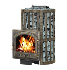 Дровяная печь ВЕЗУВИЙ УРАГАН КОВКА 16 (205)