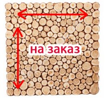 Панно из можжевельника на заказ